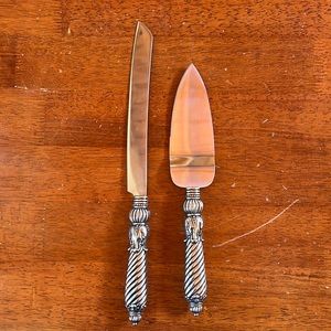 Brighton Cake Cutting Set. Perfect Condition.